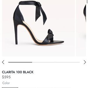 Alexandre Birman Black Clarita Heels